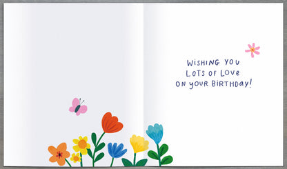 Standard Greeting Cards Birthday Nan  Happy Vibes