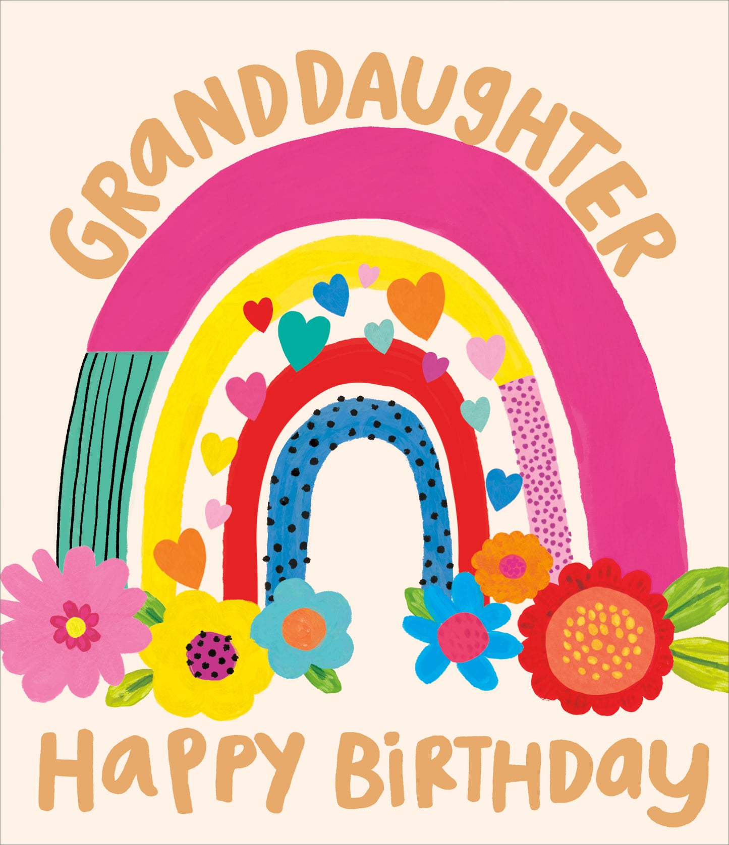 Standard Greeting Cards Birthday Granddaughter  Happy Vibes