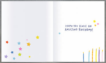 Standard Greeting Cards Birthday Auntie  Happy Vibes