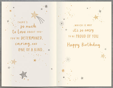 Standard Greeting Cards Birthday Daughter  Carlton Core Line