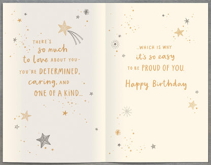 Standard Greeting Cards Birthday Daughter  Carlton Core Line