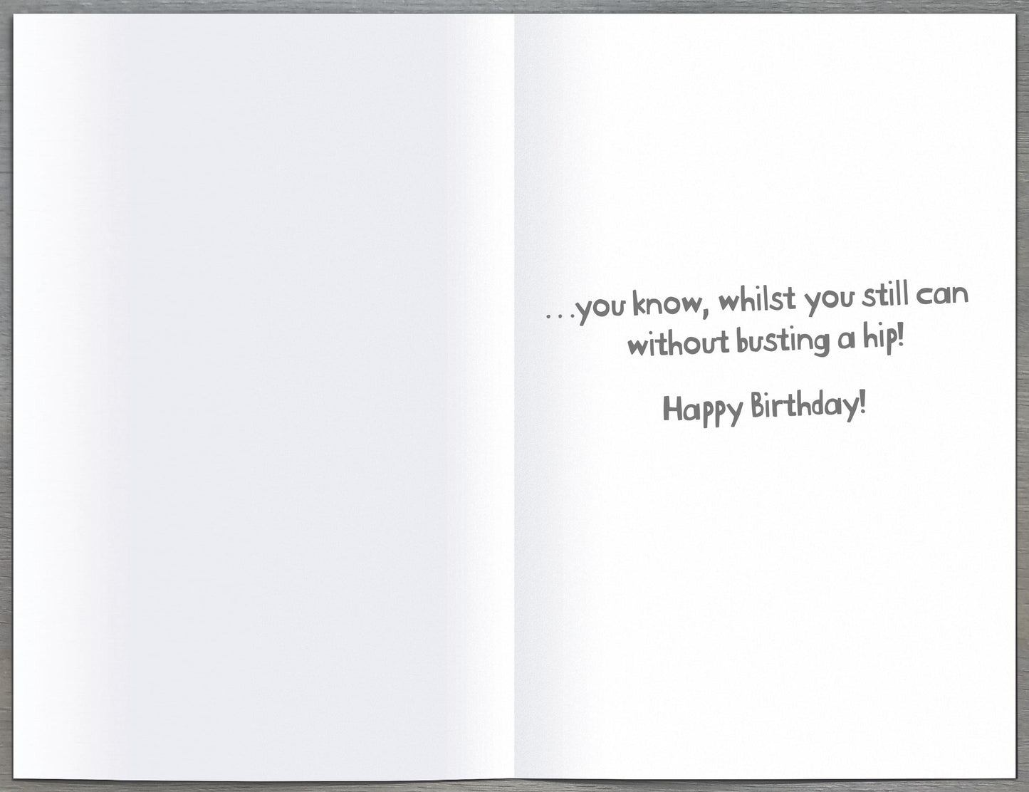Standard Greeting Cards Birthday Hum Say Cheese!