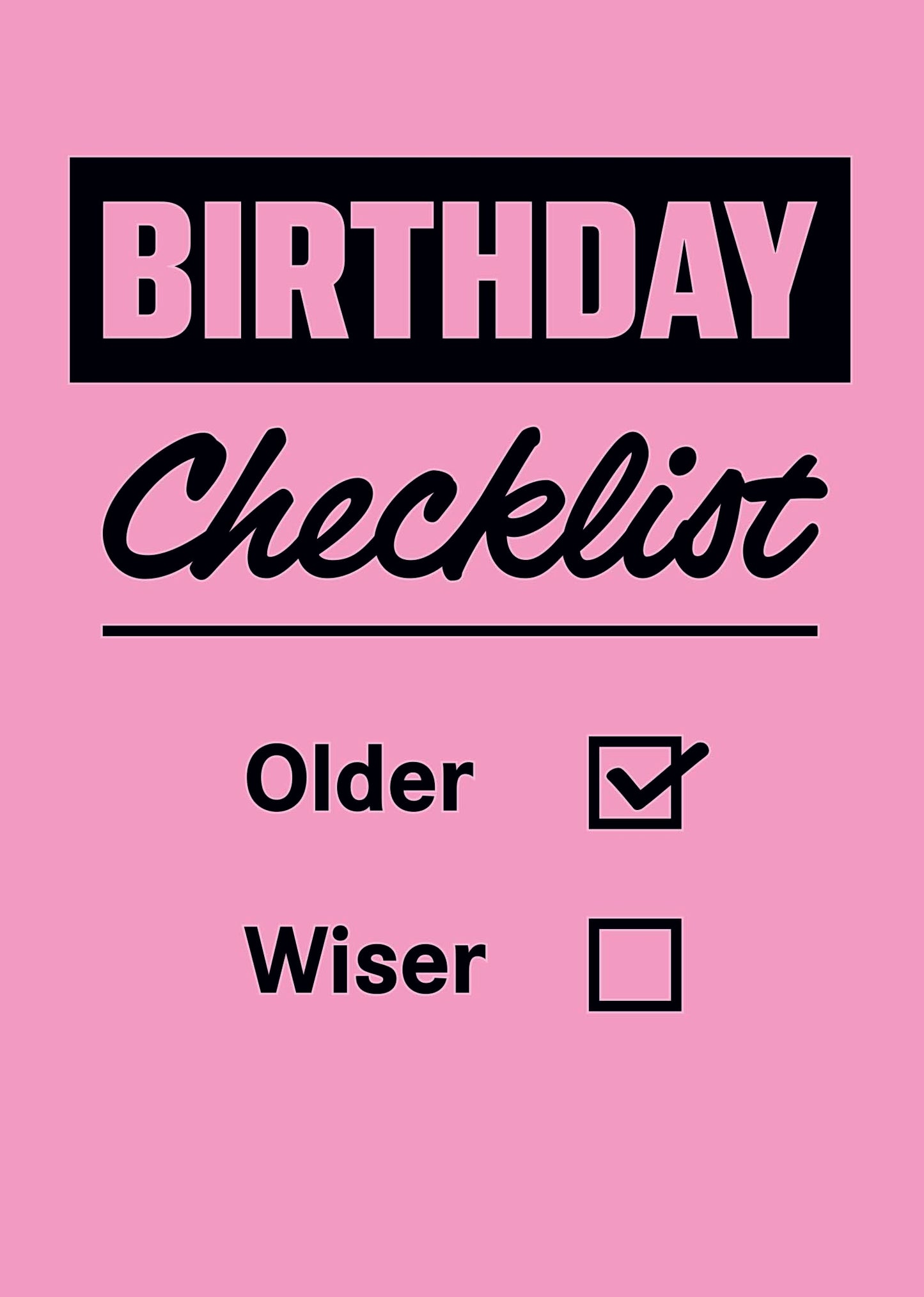Standard Greeting Cards Birthday Hum Neon Flash