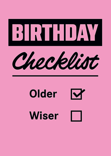 Standard Greeting Cards Birthday Hum Neon Flash