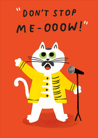 Standard Greeting Cards Open Hum For The Love Of Cats