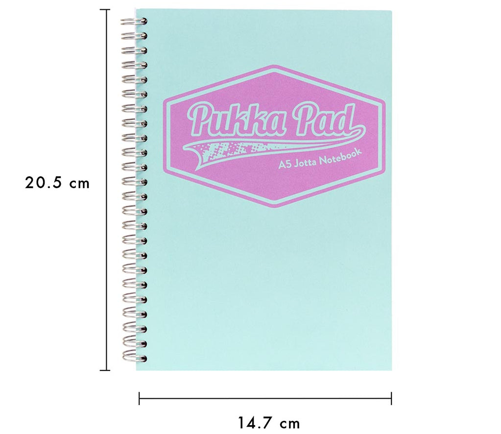 Pukka Jotta Pad A5 Pastel Assorted Colours 200 Pages