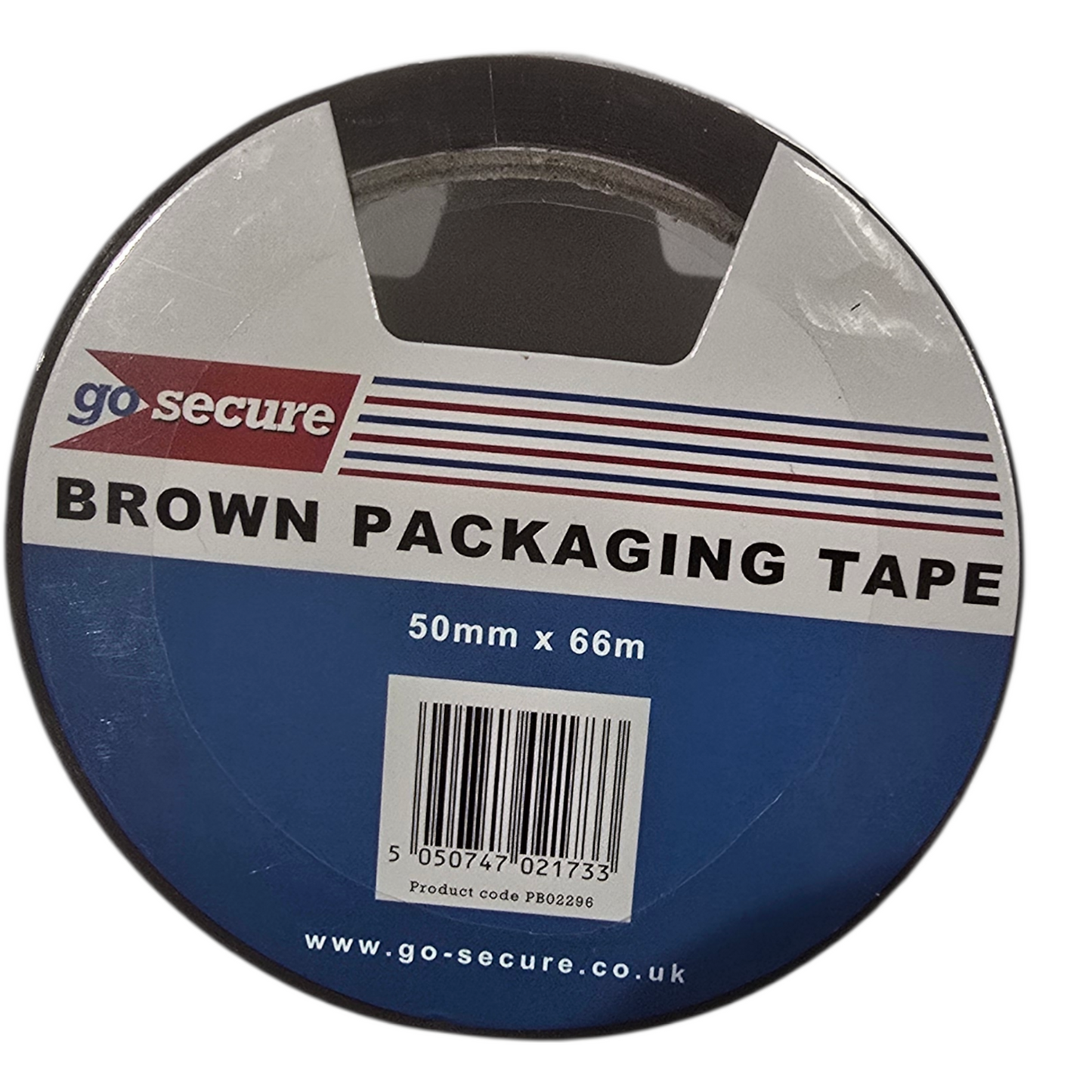 GoSecure Packaging Tape 50mmx66m Brown