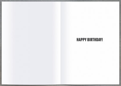 Standard Greeting Cards Birthday 70th Hum Neon Flash