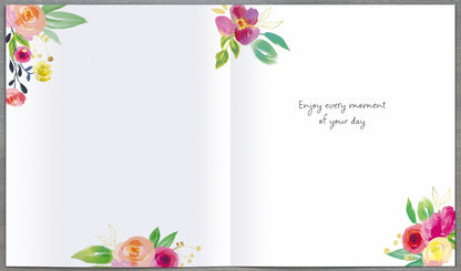Standard Greeting Cards Birthday  Velvet Bloom