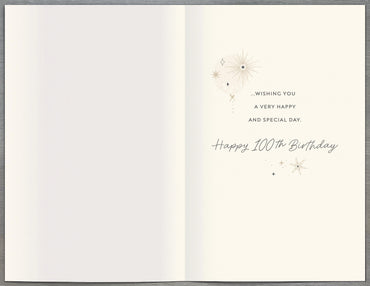 Standard Greeting Cards Birthday 100th  Gibson Core Line