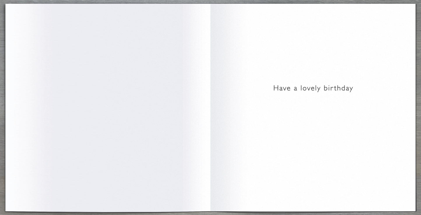 Clasp Greeting Cards Birthday 18th  Signature Moondust