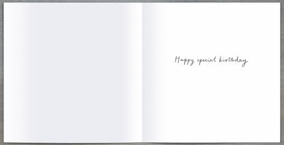 Clasp Greeting Cards Birthday 30th  Signature Cherry Bloom
