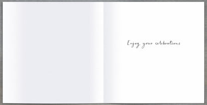 Clasp Greeting Cards Birthday 40th  Signature Cherry Bloom