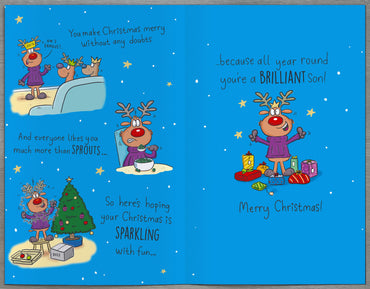 Standard Greeting Cards Son Hum Giggles