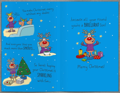 Standard Greeting Cards Son Hum Giggles