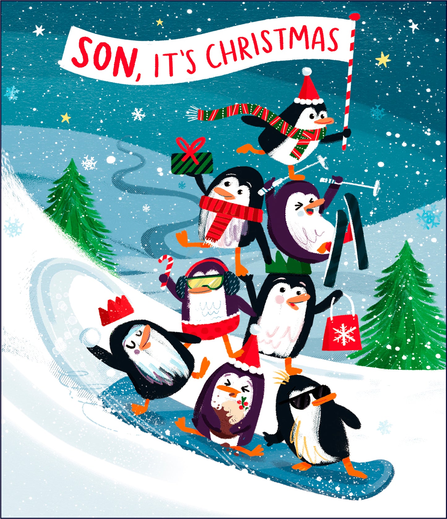 Standard Greeting Cards Son Cute Carlton Core Line