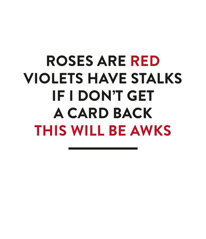 Standard Greeting Cards General Wish Hum Typeractive