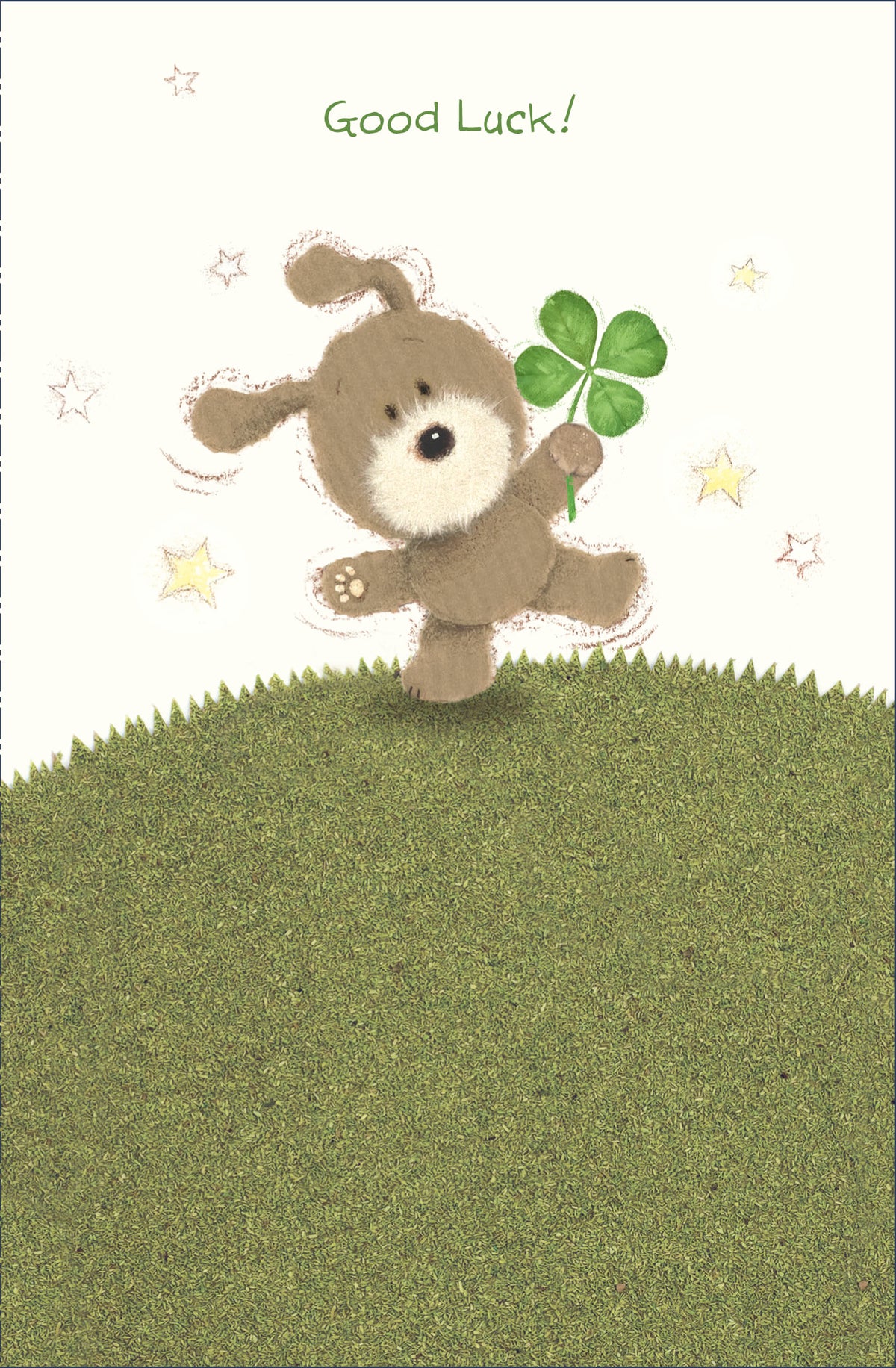 Standard Greeting Cards Good Luck Cute Lots of Woof
