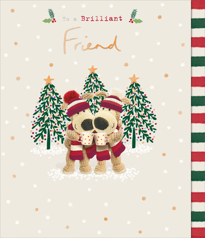 Standard Greeting Cards Friend Cute Boofle