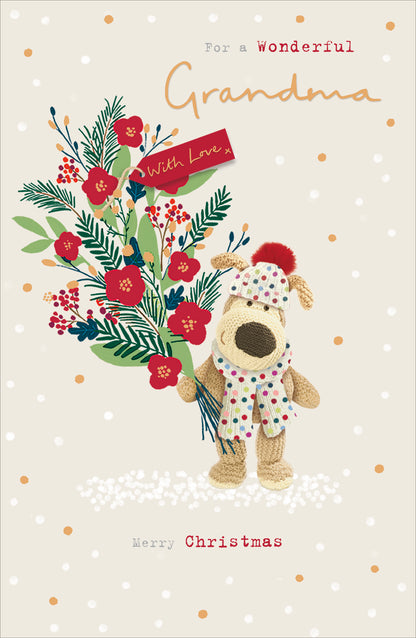 Standard Greeting Cards Grandma Cute Boofle