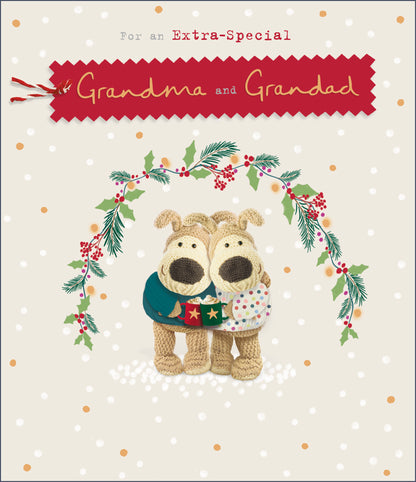 Standard Greeting Cards Grandma & Grandad Cute Boofle