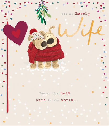 Standard Greeting Cards Wife Cute Boofle