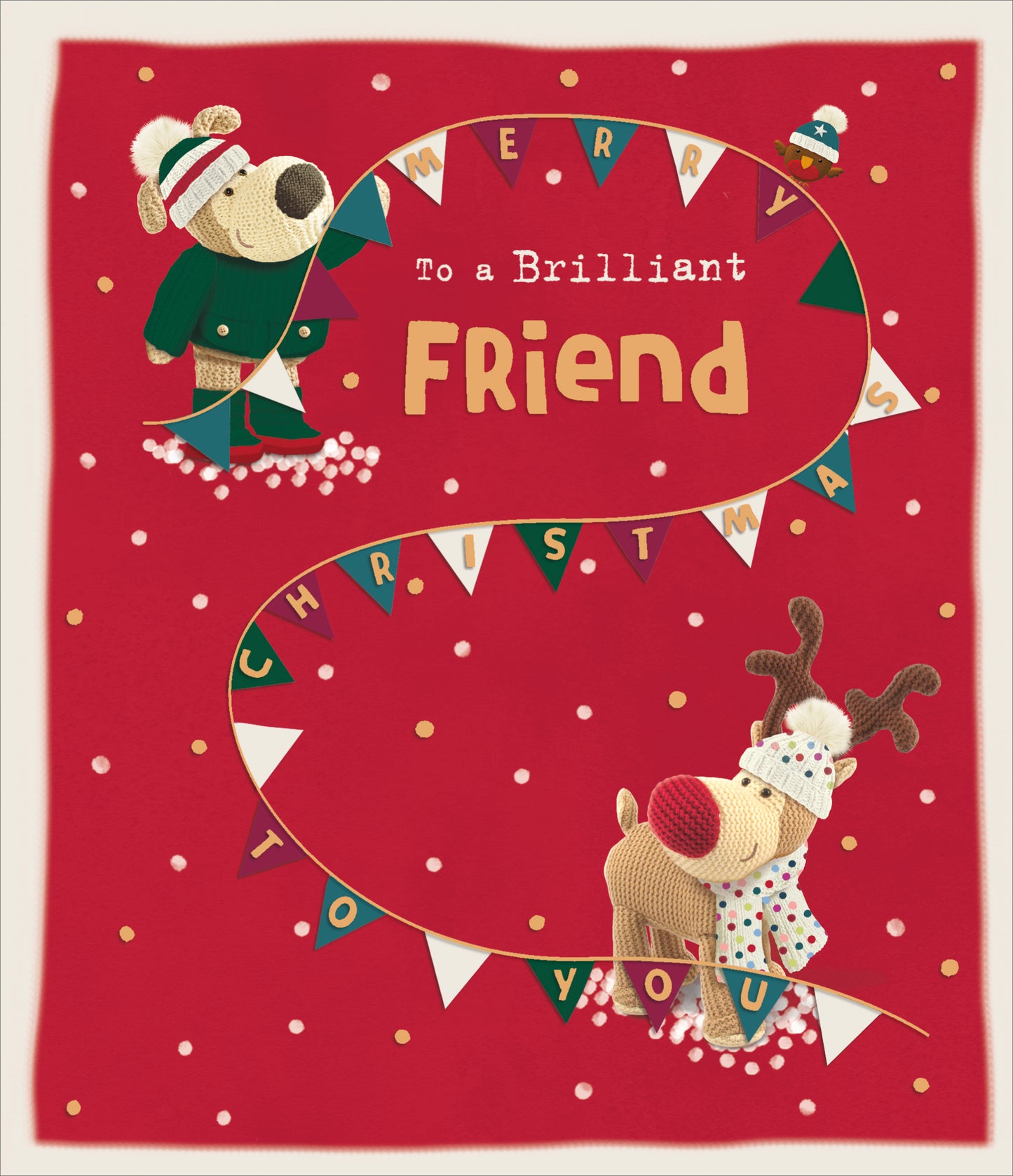 Standard Greeting Cards Cute Boofle