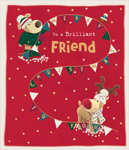 Standard Greeting Cards Cute Boofle