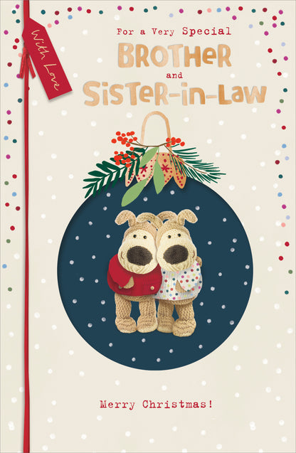 Standard Greeting Cards Brother & Sister In Law Cute Boofle