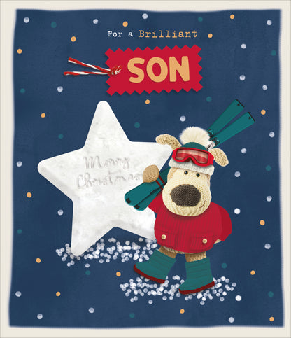 Standard Greeting Cards Son Cute Boofle