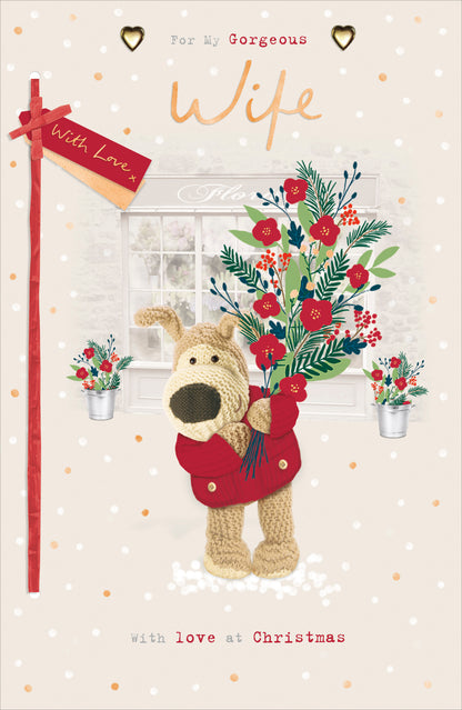 Standard Greeting Cards Wife Cute Boofle