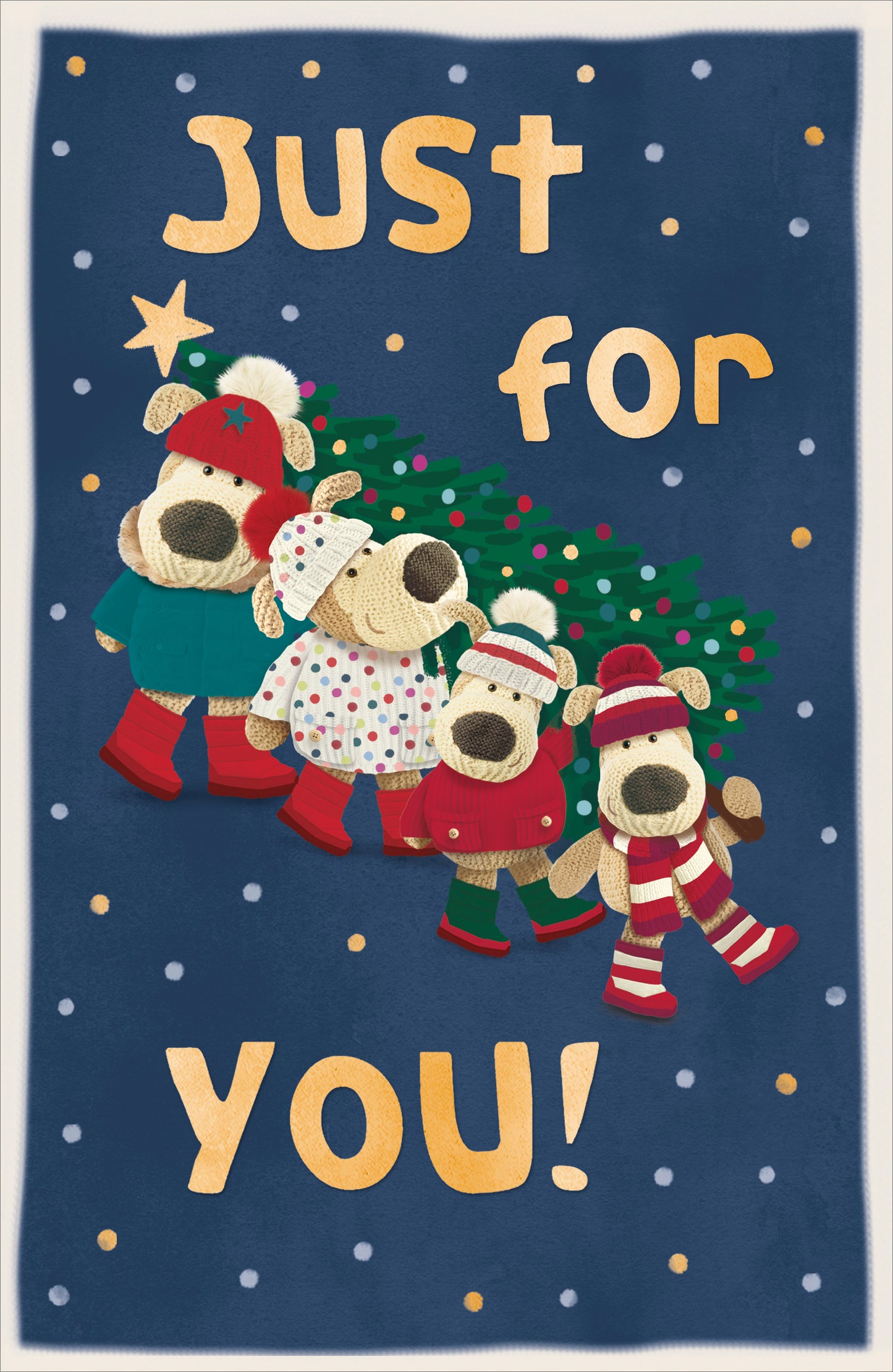 Standard Greeting Cards Cute Boofle