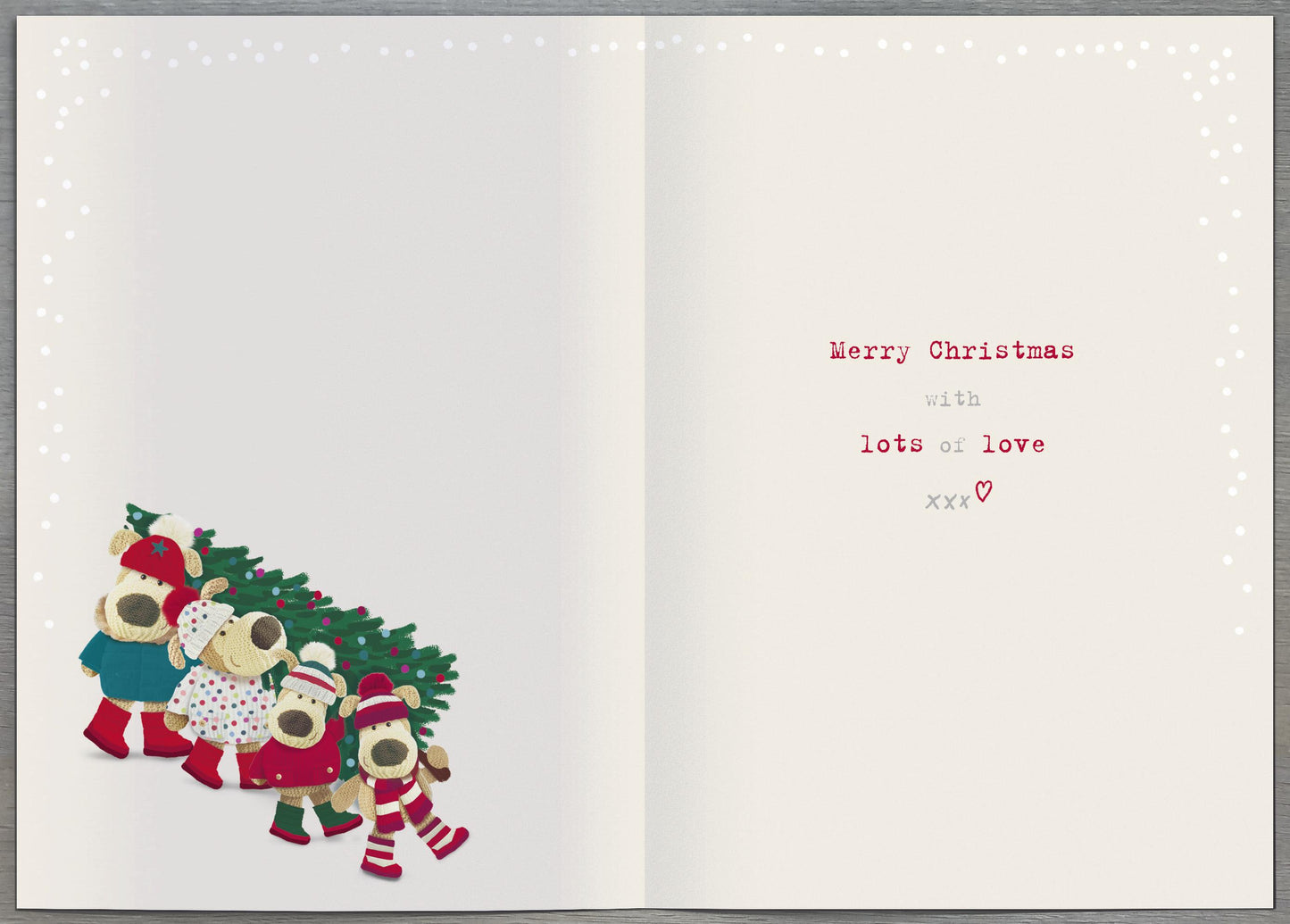 Standard Greeting Cards Cute Boofle