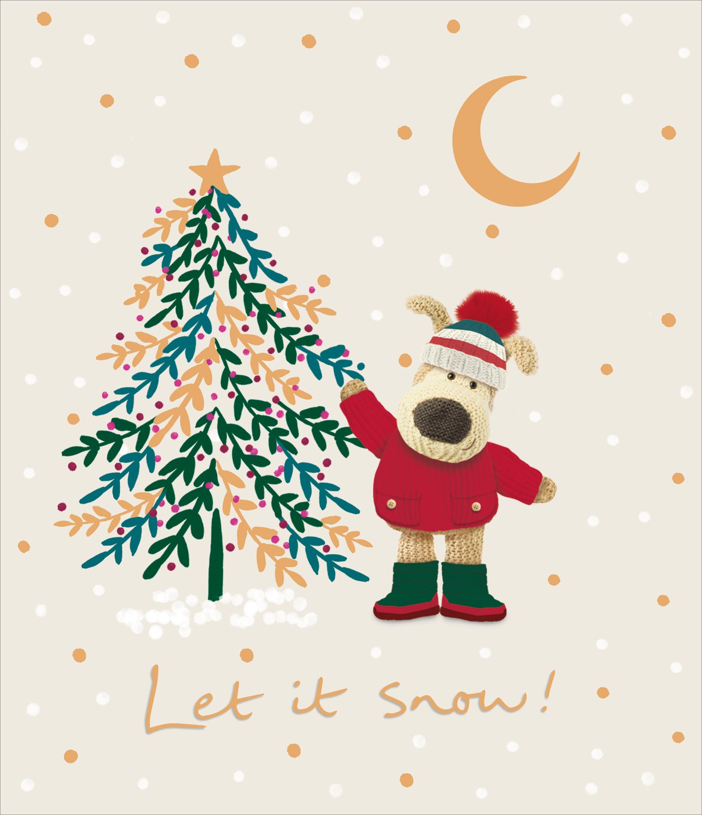 Standard Greeting Cards Cute Boofle