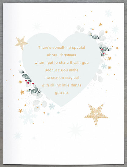 Hand Finished Greeting Cards Wife  Gibson Core Line