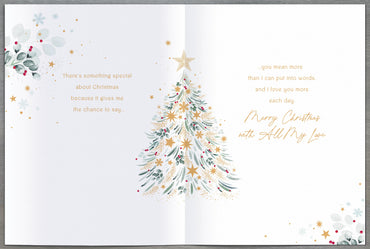 Hand Finished Greeting Cards Wife  Gibson Core Line
