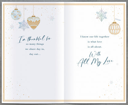 Hand Finished Greeting Cards One I Love  Gibson Core Line