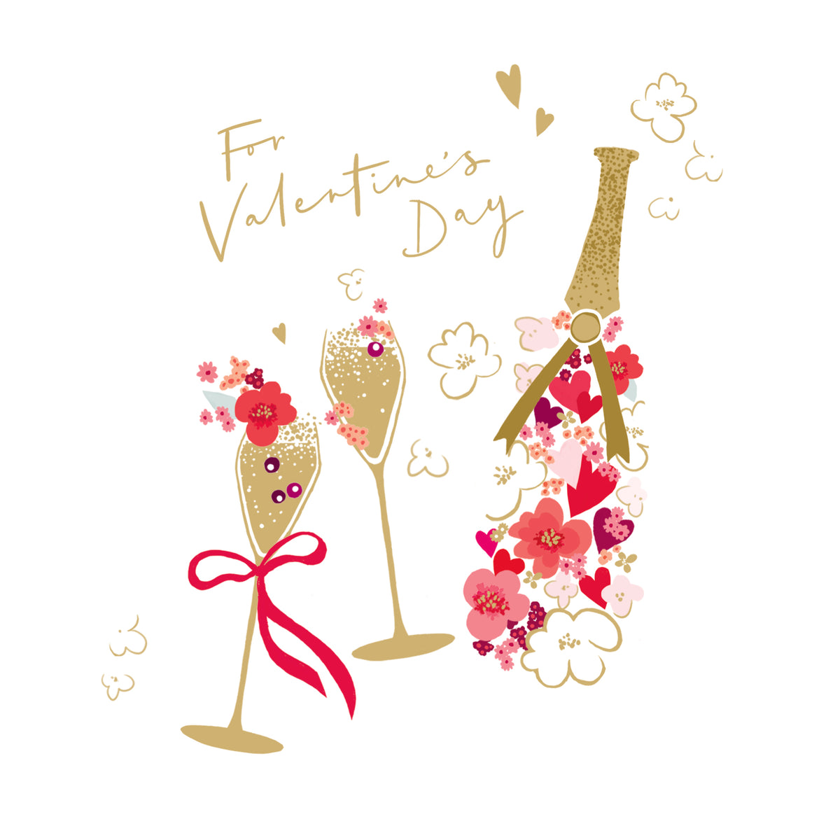 Clasp Greeting Cards General Wish  Signature Cherry Bloom