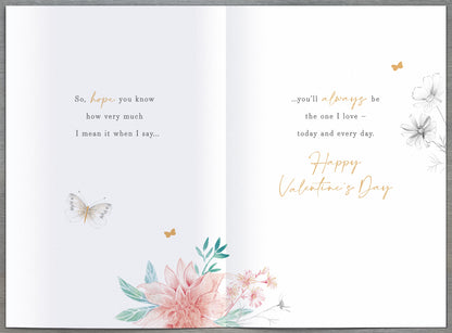 Hand Finished Greeting Cards Wife  Gibson Core Line