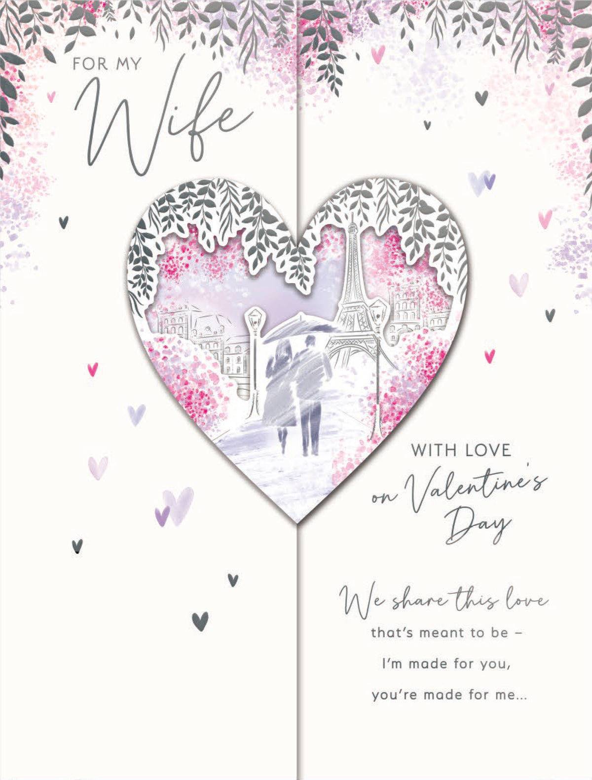 Hand Finished Greeting Cards Wife  Gibson Core Line