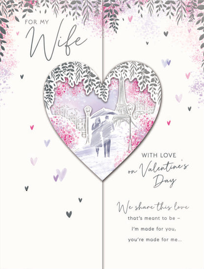 Hand Finished Greeting Cards Wife  Gibson Core Line