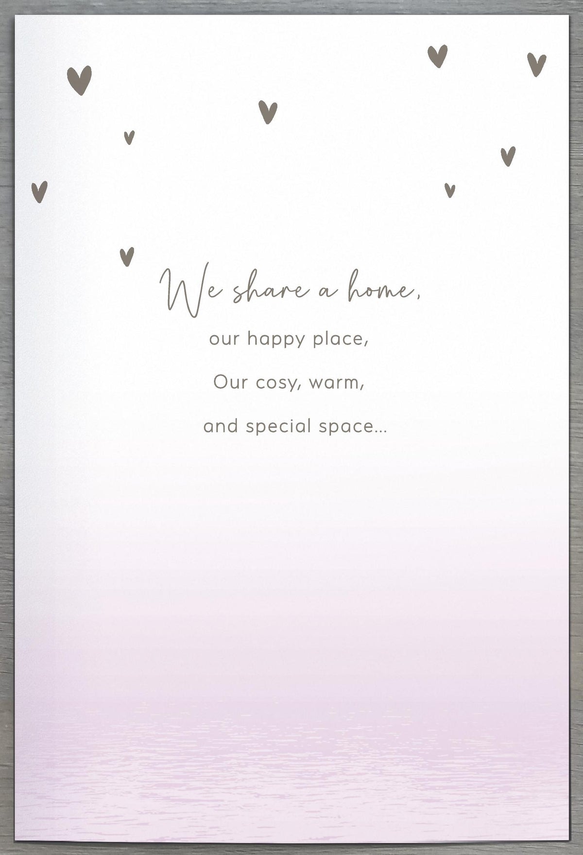 Hand Finished Greeting Cards Wife  Gibson Core Line
