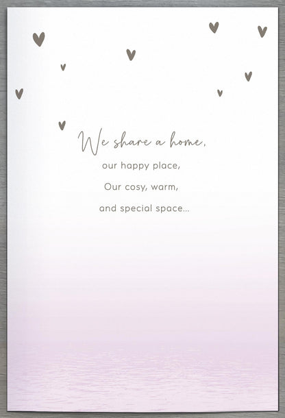 Hand Finished Greeting Cards Wife  Gibson Core Line