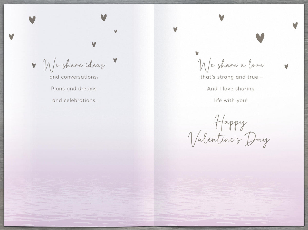 Hand Finished Greeting Cards Wife  Gibson Core Line