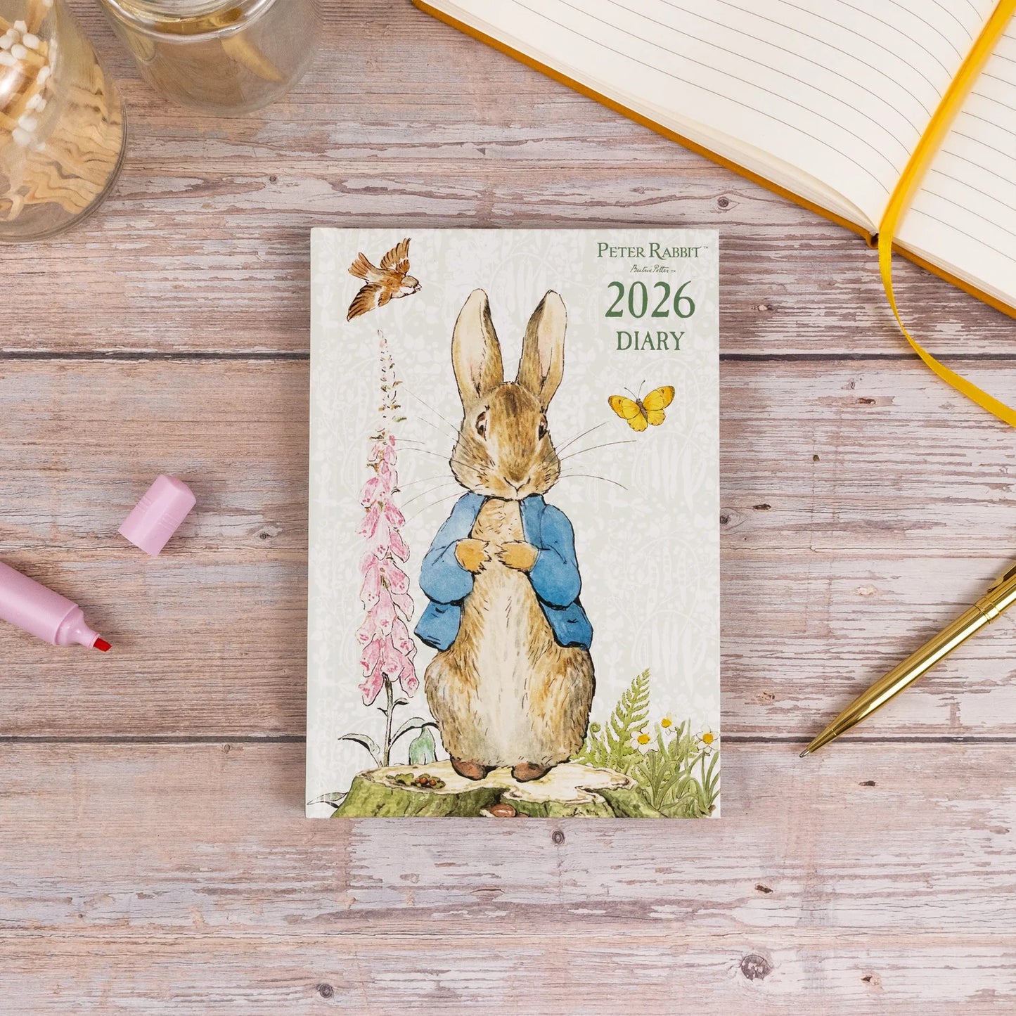 Peter Rabbit 2026 A5 Weekly Diary – Hardback Planner with Beatrix Potter Artwork