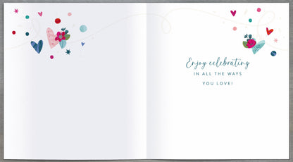 Standard Greeting Cards Daughter  Jolly Holly-Days