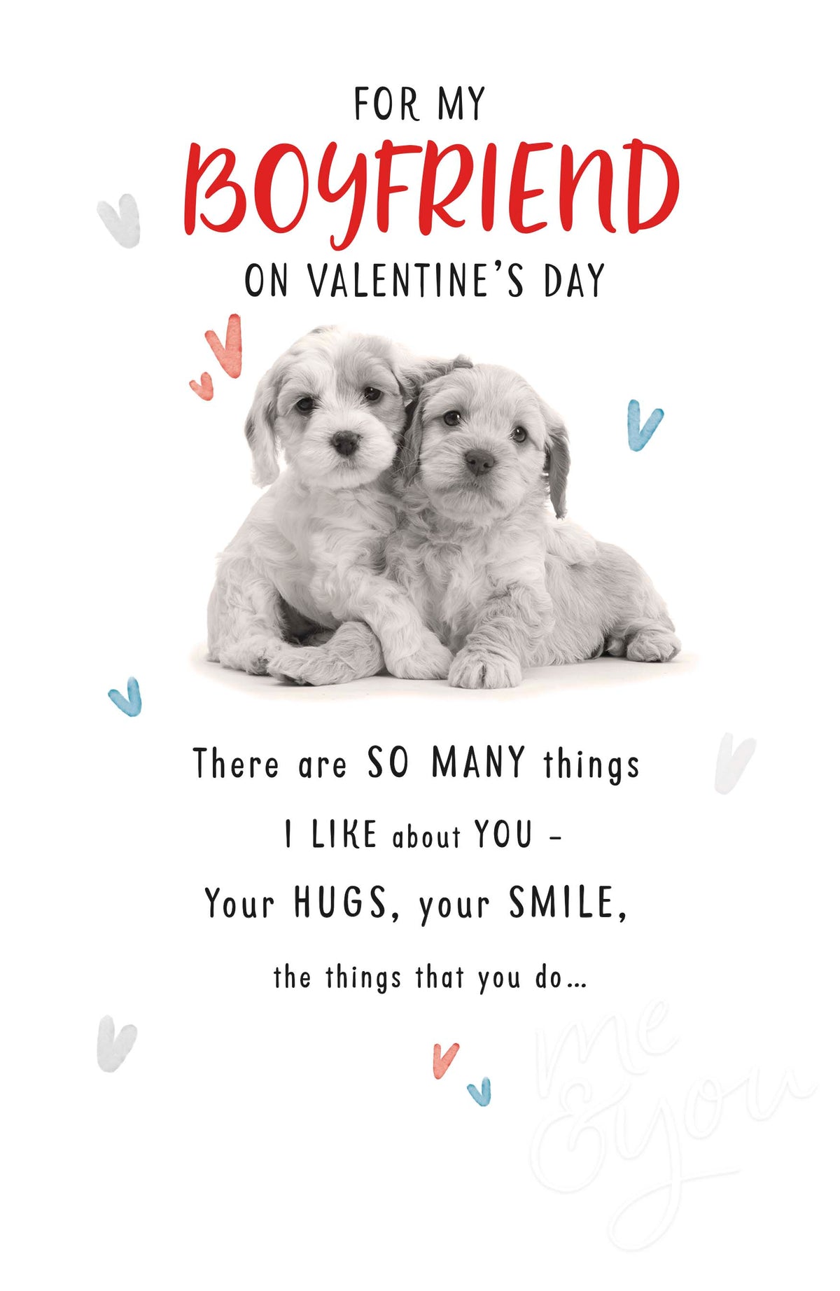 Standard Greeting Cards Boyfriend Cute Floofs