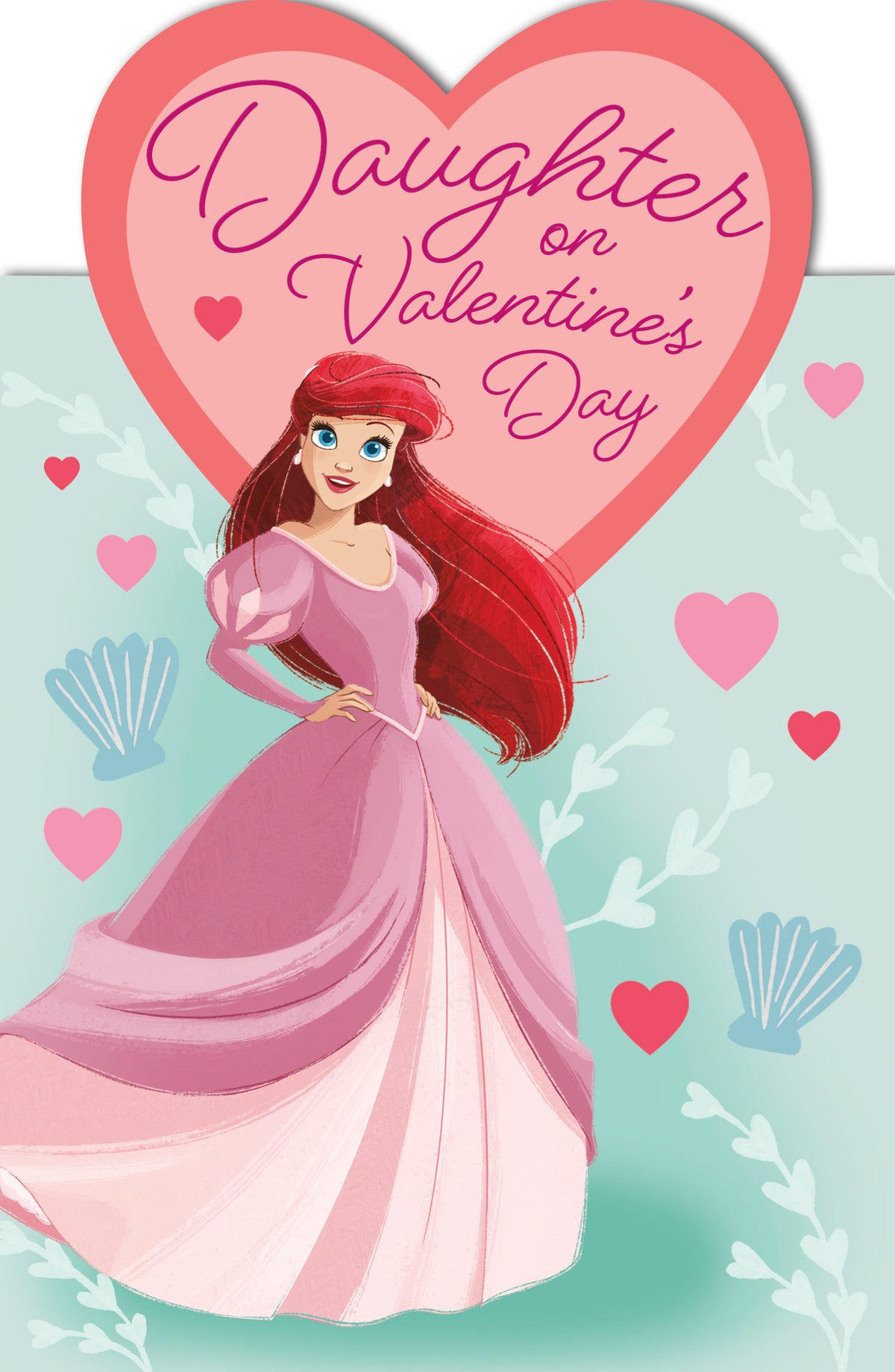Standard Greeting Cards Daughter Cute Disney Princess