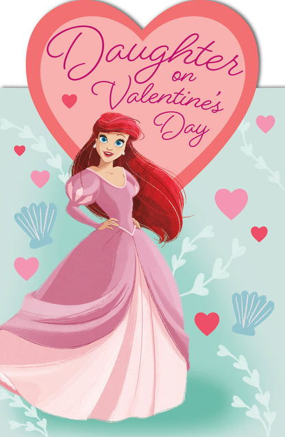 Standard Greeting Cards Daughter Cute Disney Princess