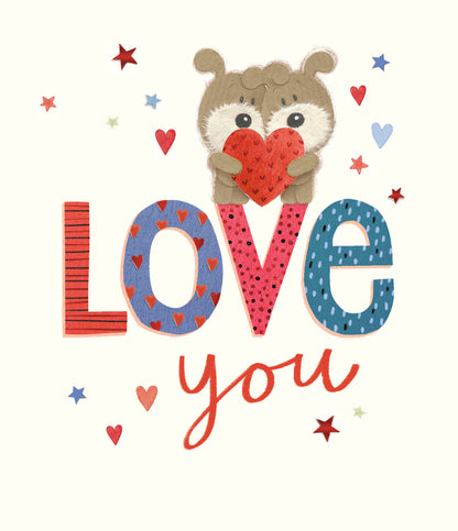Standard Greeting Cards General Wish Cute Lots of Woof